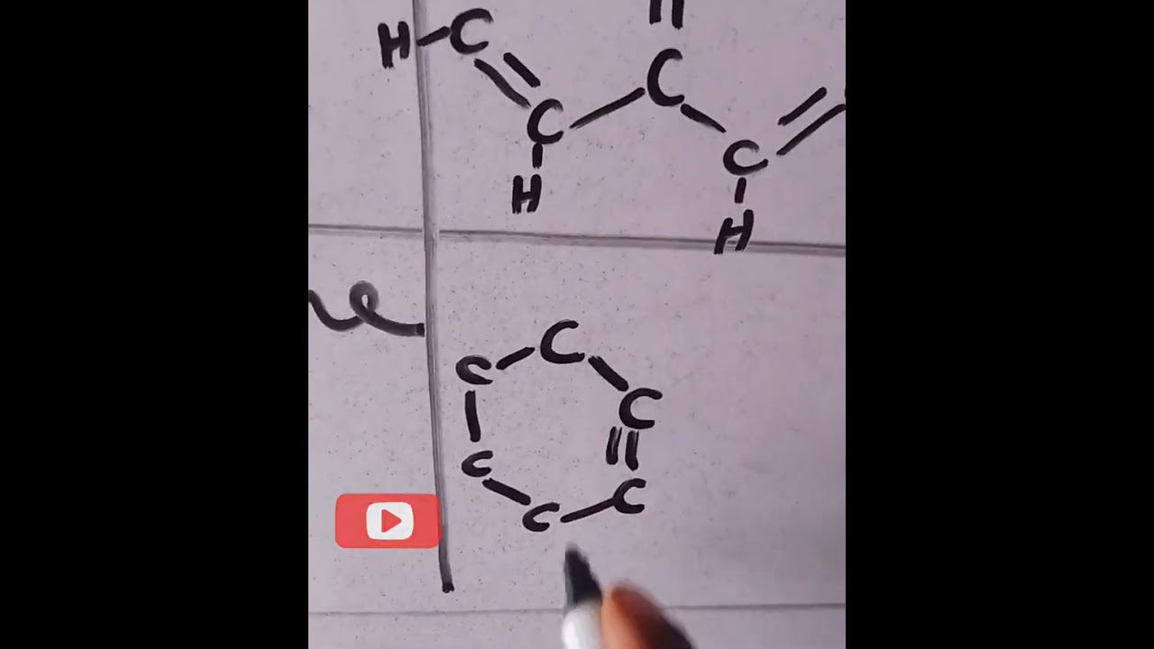 How to draw the structural formulae for Benzene, Naphthalene and Anthracene