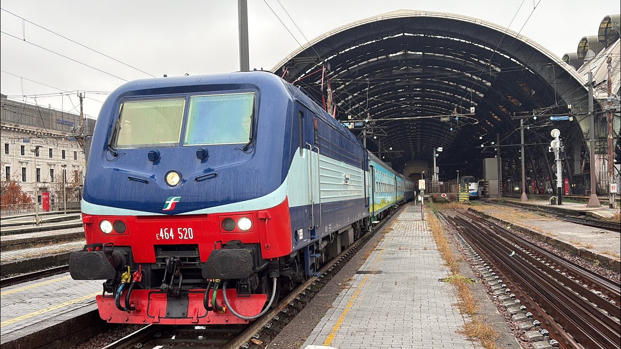 VETTURE DEL &ldquo;TRENO VERDE&rdquo; di TRENITALIA E MATERIALE T.T.I. SULL&rsquo;INVIO ROMA-MILANO a Milano Centrale!