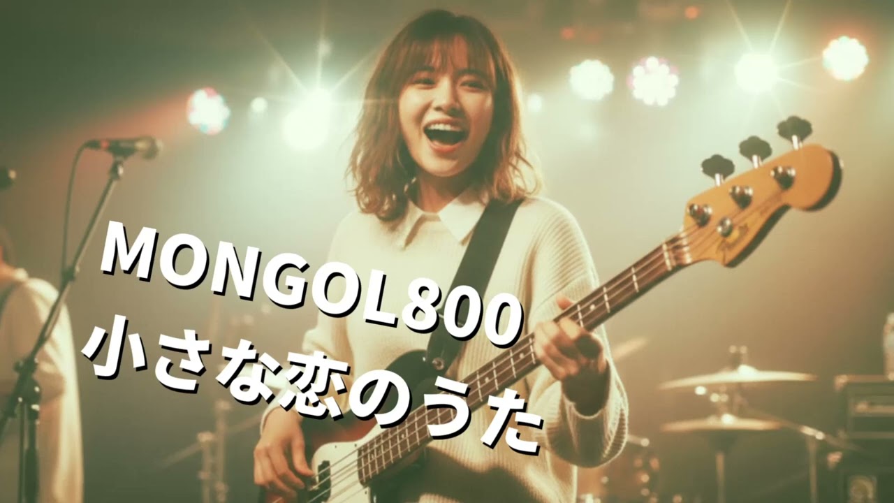 もし可愛いJKバンドがMONGOL800の「小さな恋のうた」を歌ったら・・・(AI Cover)