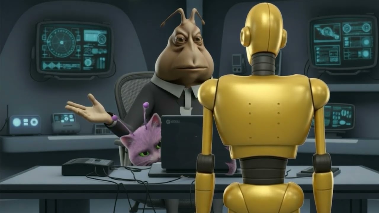 Space Bugs Episode 1 - Scenes 1 - 8 Shots 1 - 16