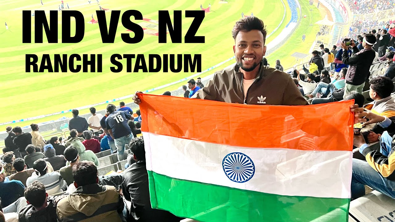 IND VS NZ || First Time Watching Match In Ranchi Stadium ✌️