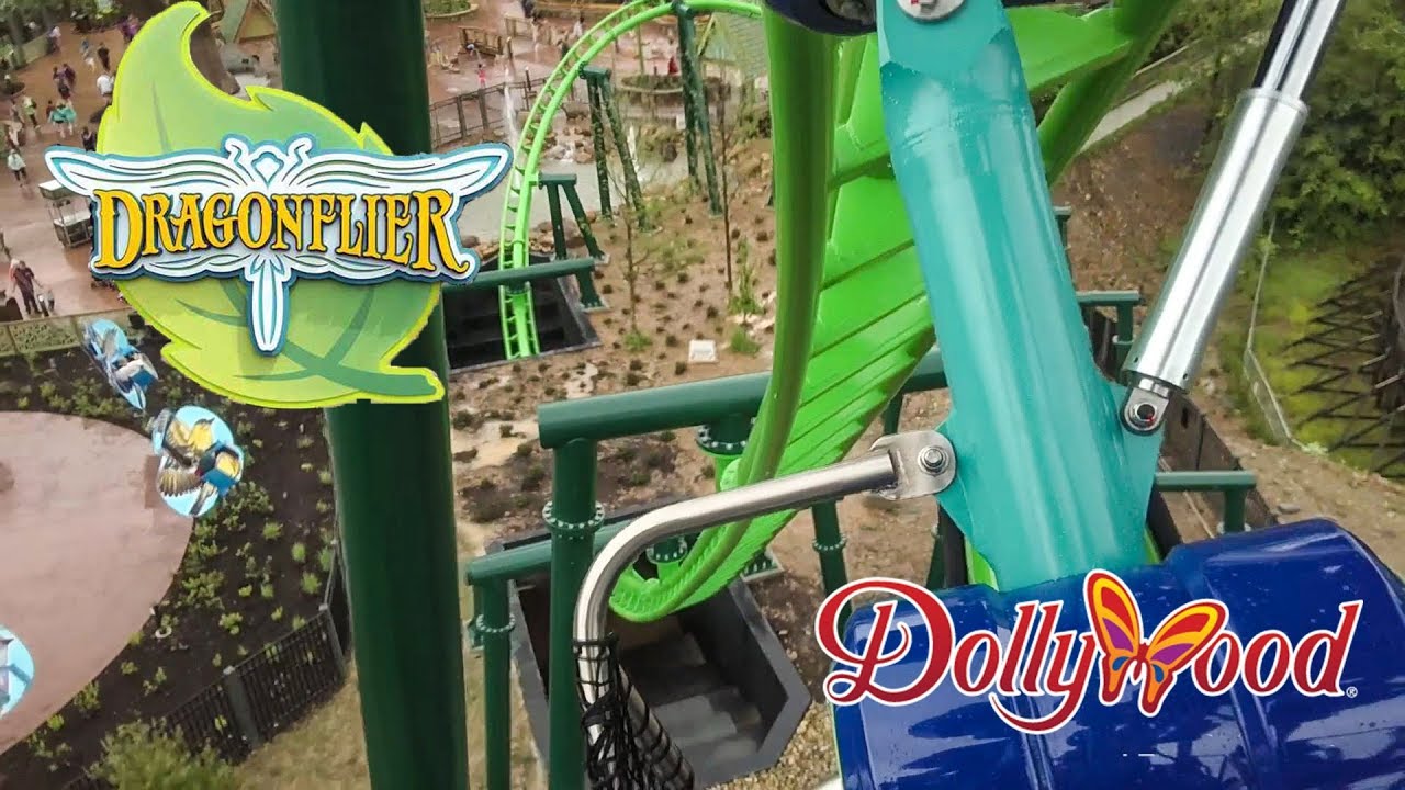 2019 Dragonflier Roller Coaster On Ride HD POV Wildwood Grove Dollywood