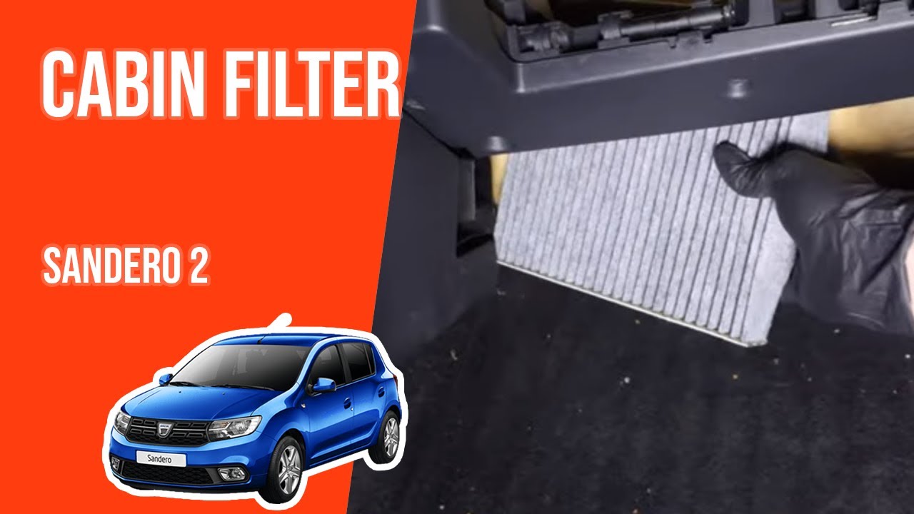 How to replace the cabin filter Sandero mk2 👃