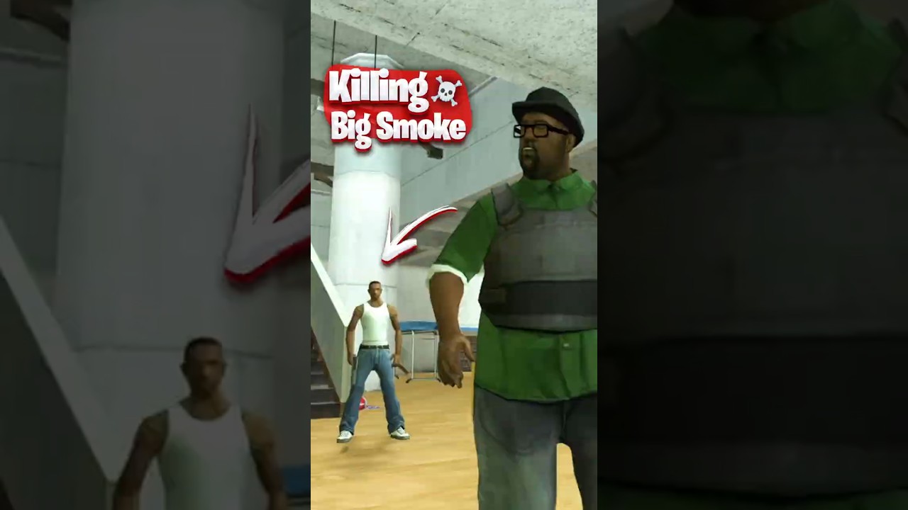 Easiest Ways to Kill Big Smoke in GTA San Andreas ☠️