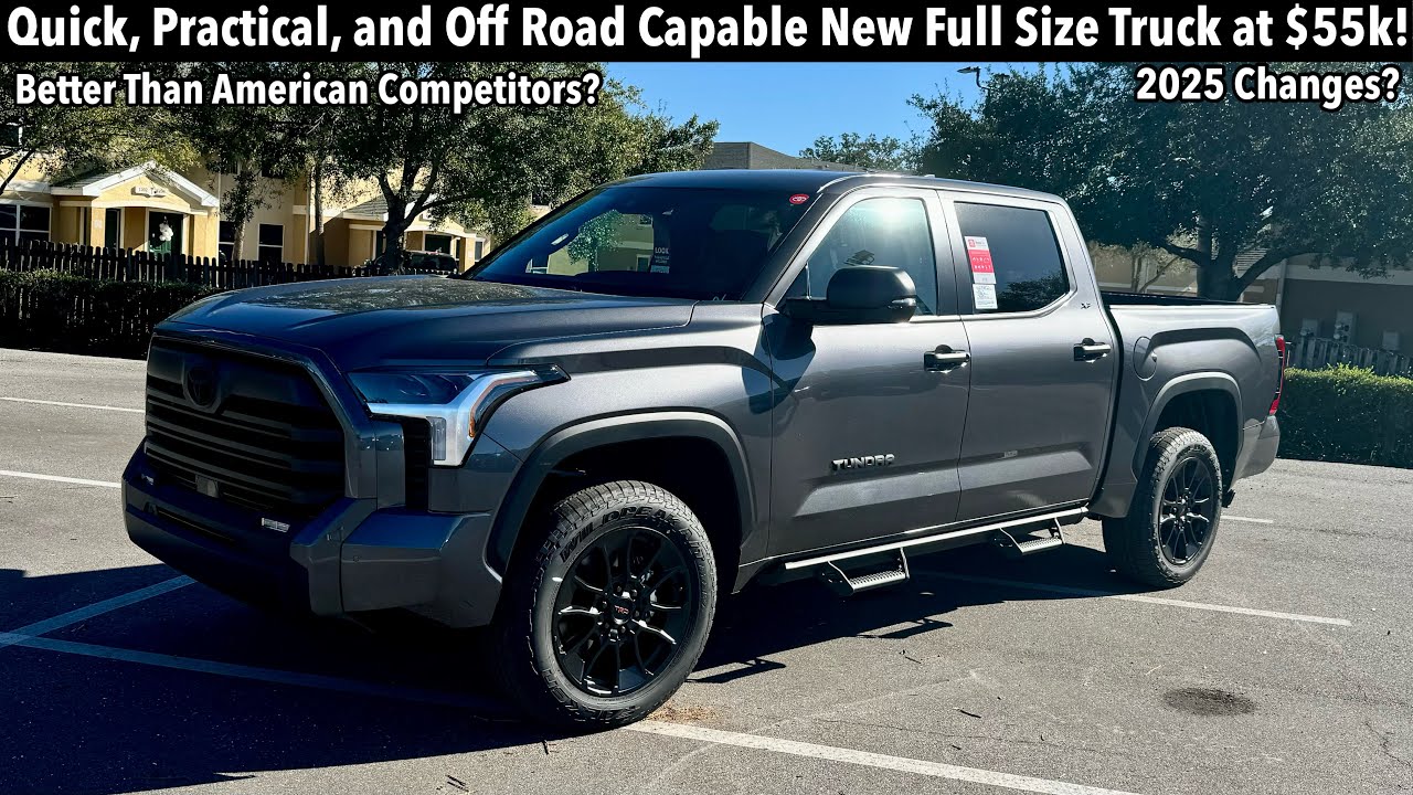 2025 Toyota Tundra SR5 4x4 XP: TEST DRIVE+FULL REVIEW