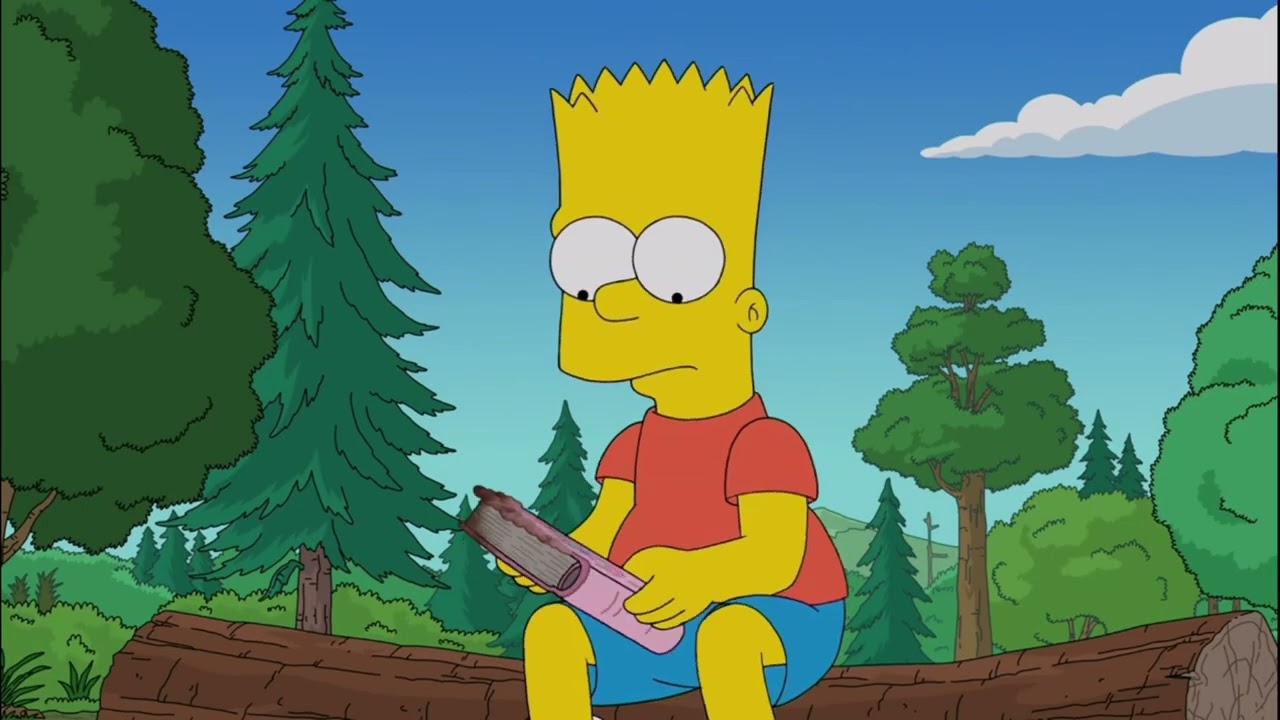 Bart and Milhouse find his old teacher's diary