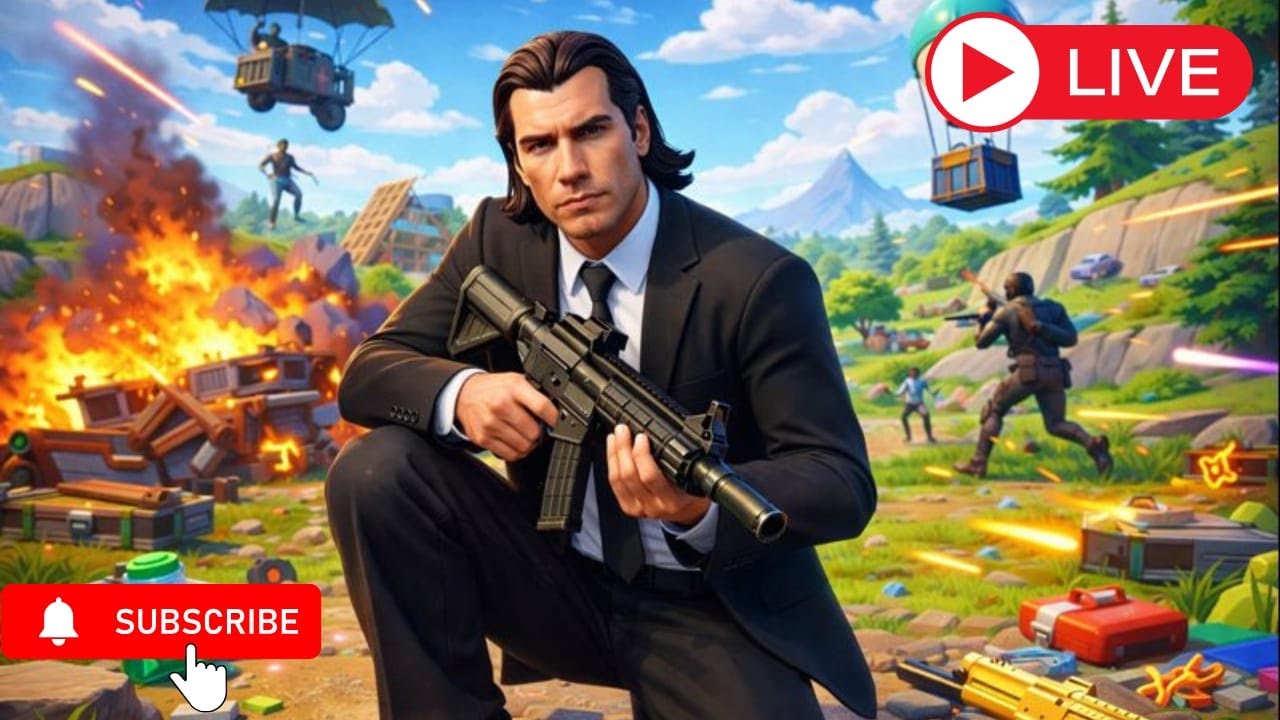 Fortnite pelailua ja customeita