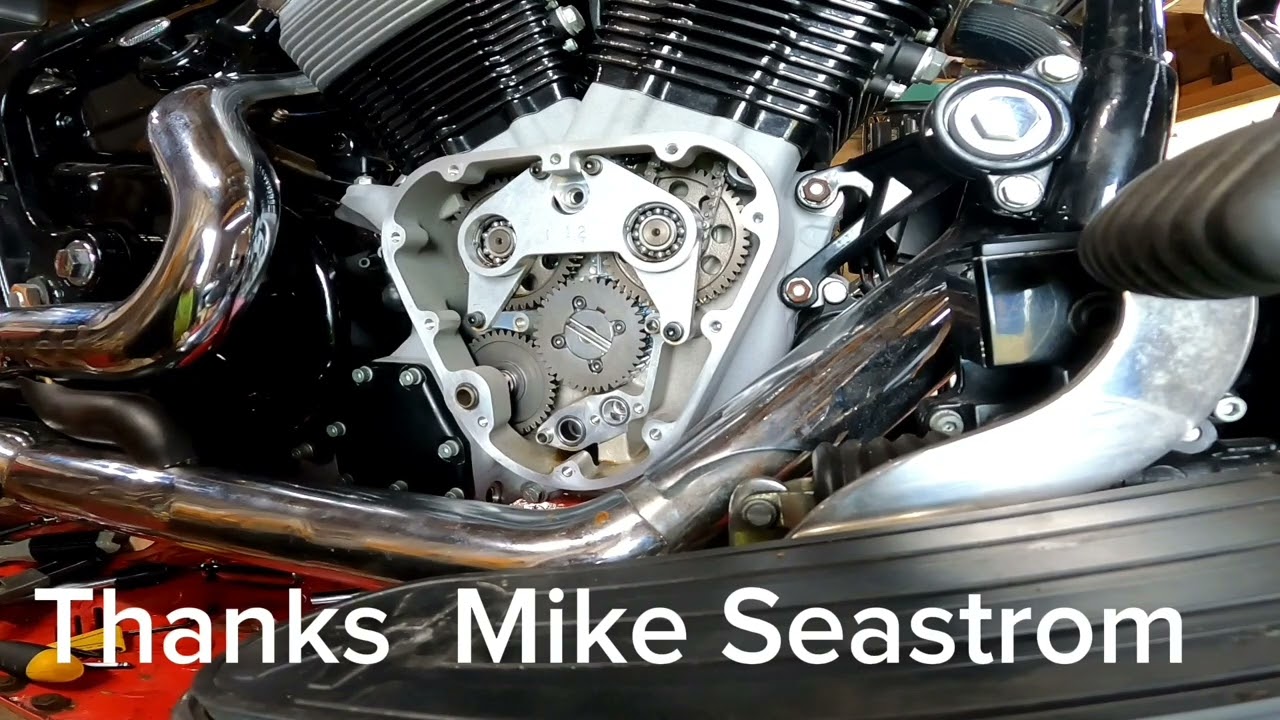 Excelsior Henderson  oil cooler  installation 