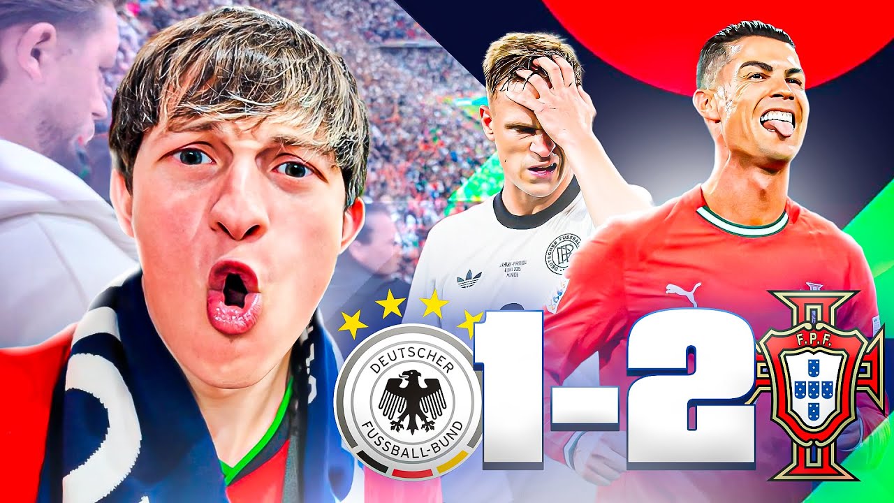 &iexcl;Vi a mi &iacute;dolo CRISTIANO RONALDO por primera vez&hellip; y PAS&Oacute; ESTO! 😱🔥 | Portugal vs Alemania