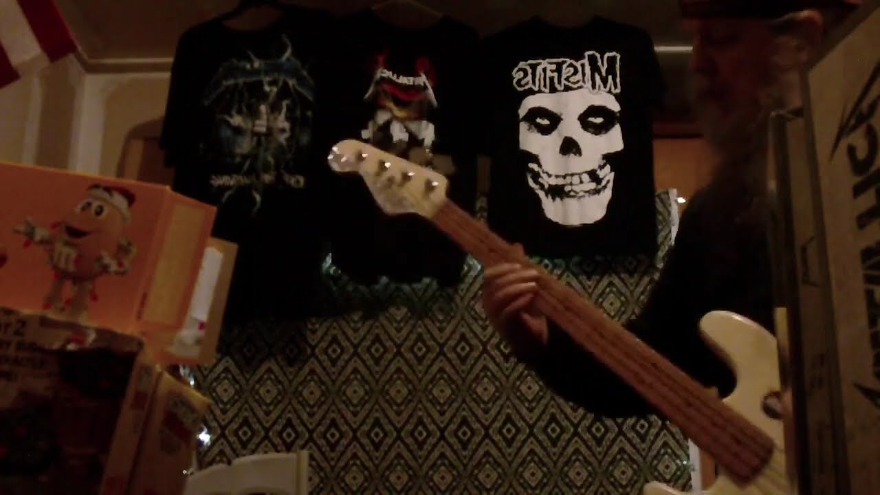 King Diamond - Abigail - (HD) Bass guitar (demo)