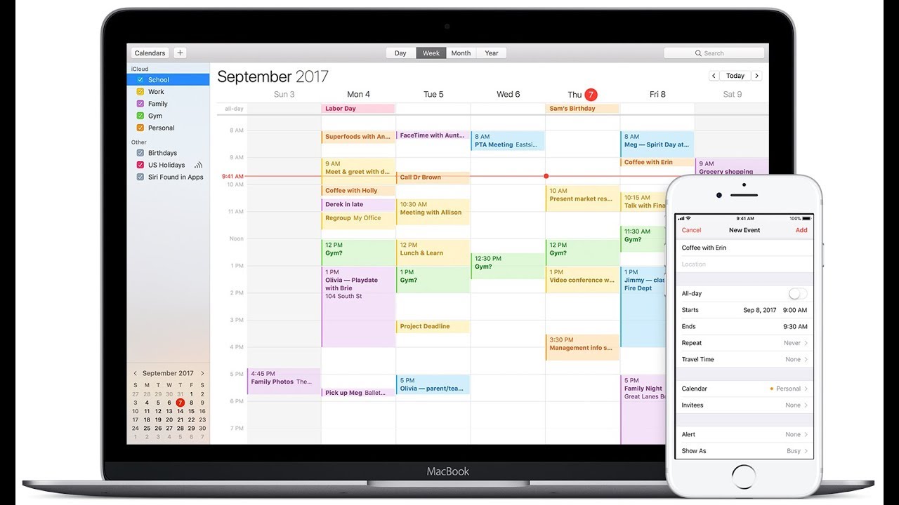 Comment utiliser le calendrier d'Apple sur votre Mac