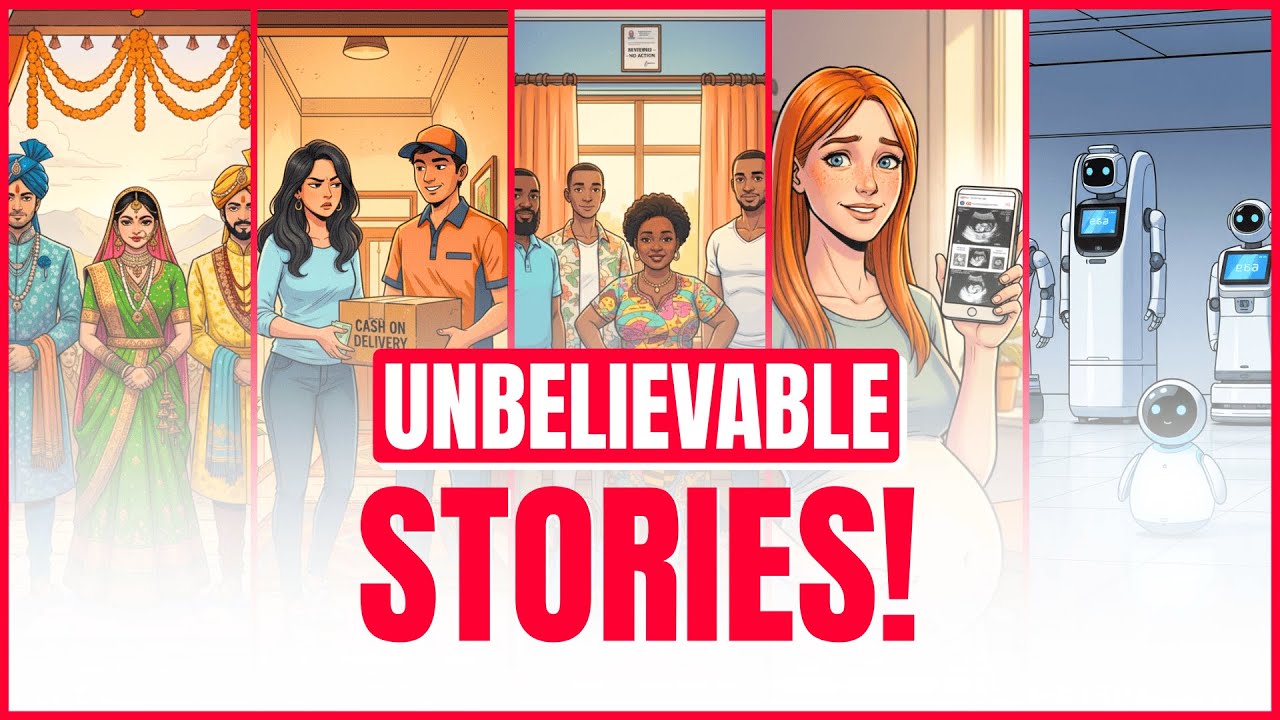 You won't BELIEVE these 5 Stories of Love, Lies, and a Kidnapping Robot!