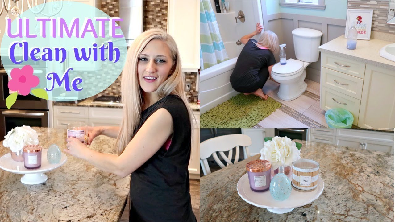 ULTIMATE CLEAN WITH ME 2018 ~ CLEANING MOTIVATION ~ SPRINGTIME