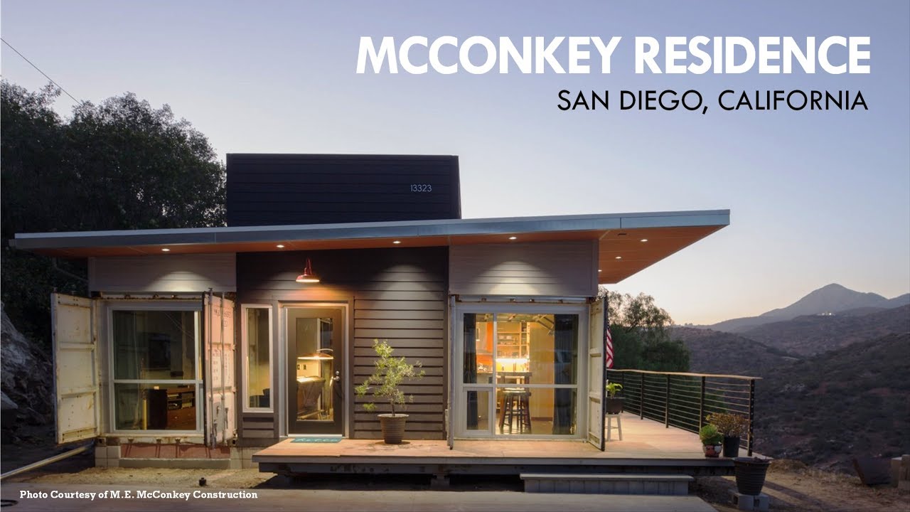 McConkey Residence: Shipping Container Home in San Diego, California