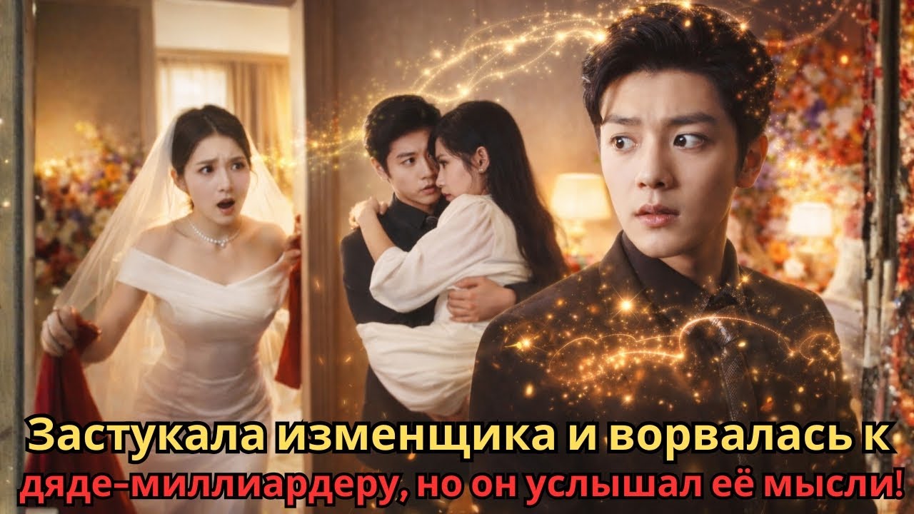 Застукала изменщика и ворвалась к дяде-миллиардеру, но он услышал её мысли!