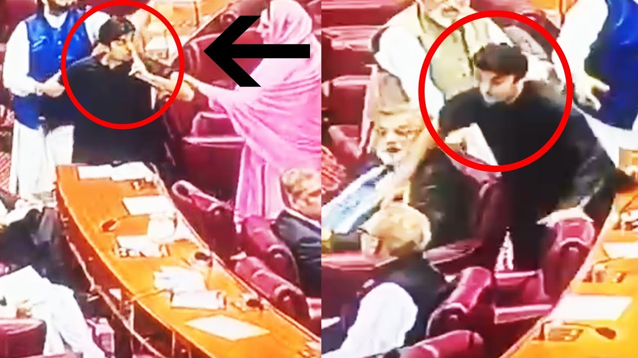 MNA Murad Saeed loses his cool during budget speech in National Assembly | PakiXah