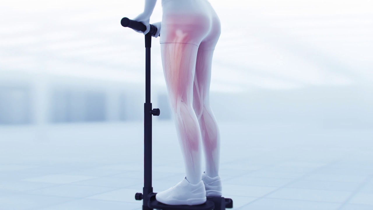 Leg Master Slim - animation - muscles activated