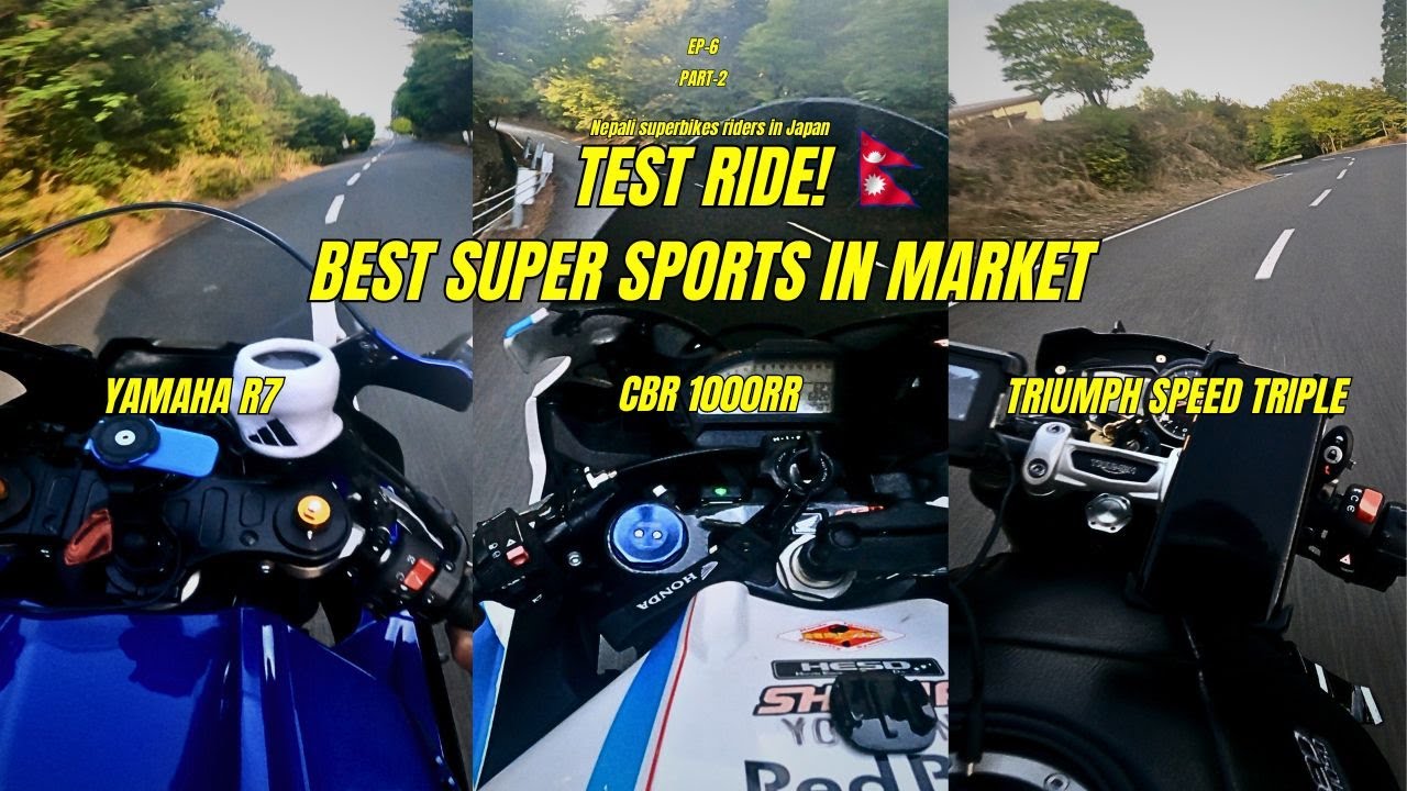 [Part 2] TEST RODE THE BEST SUPER SPORTS BIKES IN MARKET #nepalimotovlogger #nepalivlogger #japan