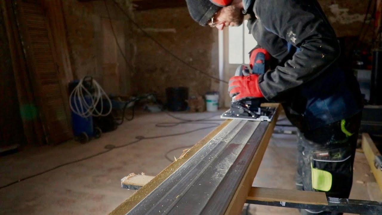 S5A16. De laatste draagbalken voor de verdieping (én een CIGMAN laser meter review)