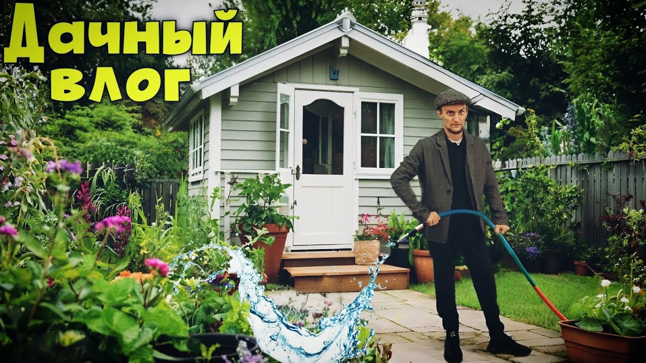 ПЕРВЫЙ ПОЛИВ НА ДАЧЕ ЗА ЛЕТО 🤬 / ЖАРА +40°  / ДАЧНАЯ ДВИЖУХА И БОНУСОМ ПАУК БИЛАЙН