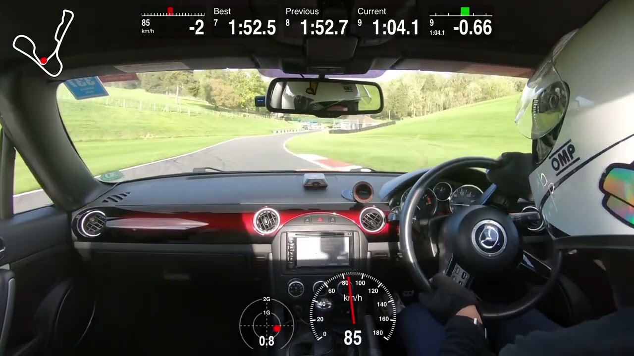 Cadwell park MX5 NC MK3.75 1:51.55