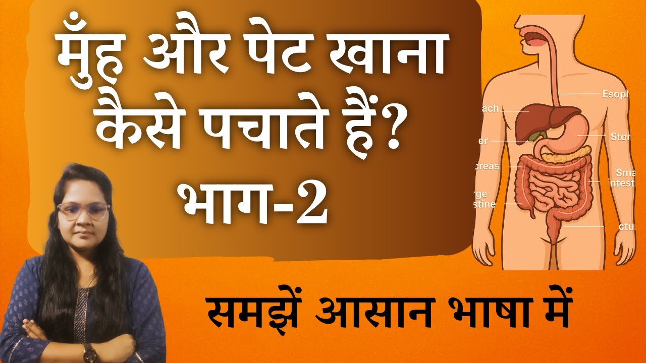 Digestive System Part 2: मुँह और पेट खाना कैसे पचाते हैं? | Mouth & Stomach Functions Explained