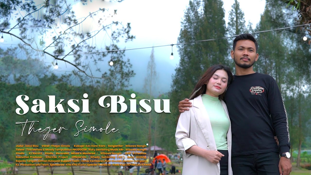 LAGU KARO TERBARU 2024 II SAKSI BISU II THEGER SIMOLE
