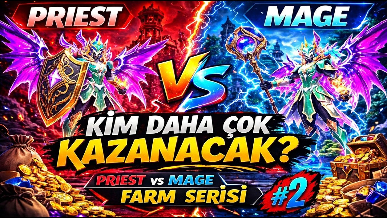 Priest vs Mage Farm Serisi #2 | Watcher Slotu Gerçekten Karlı mı?