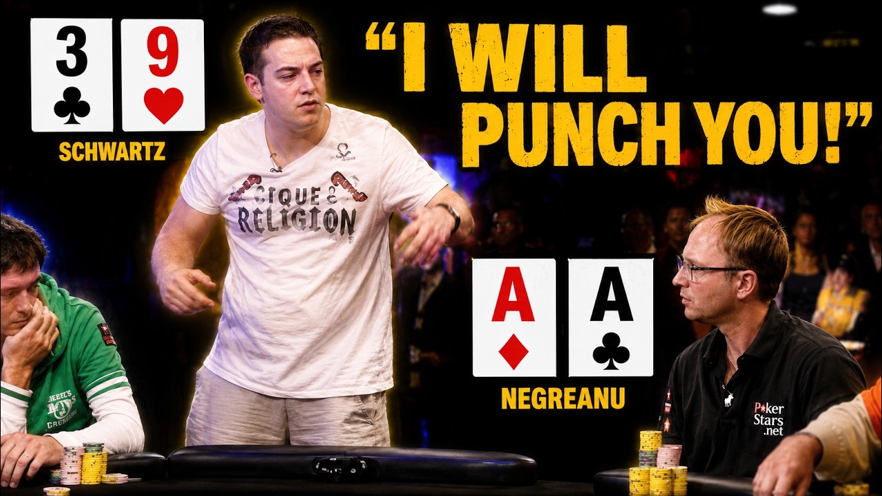 Top 9 Most Heated Poker Moments😱