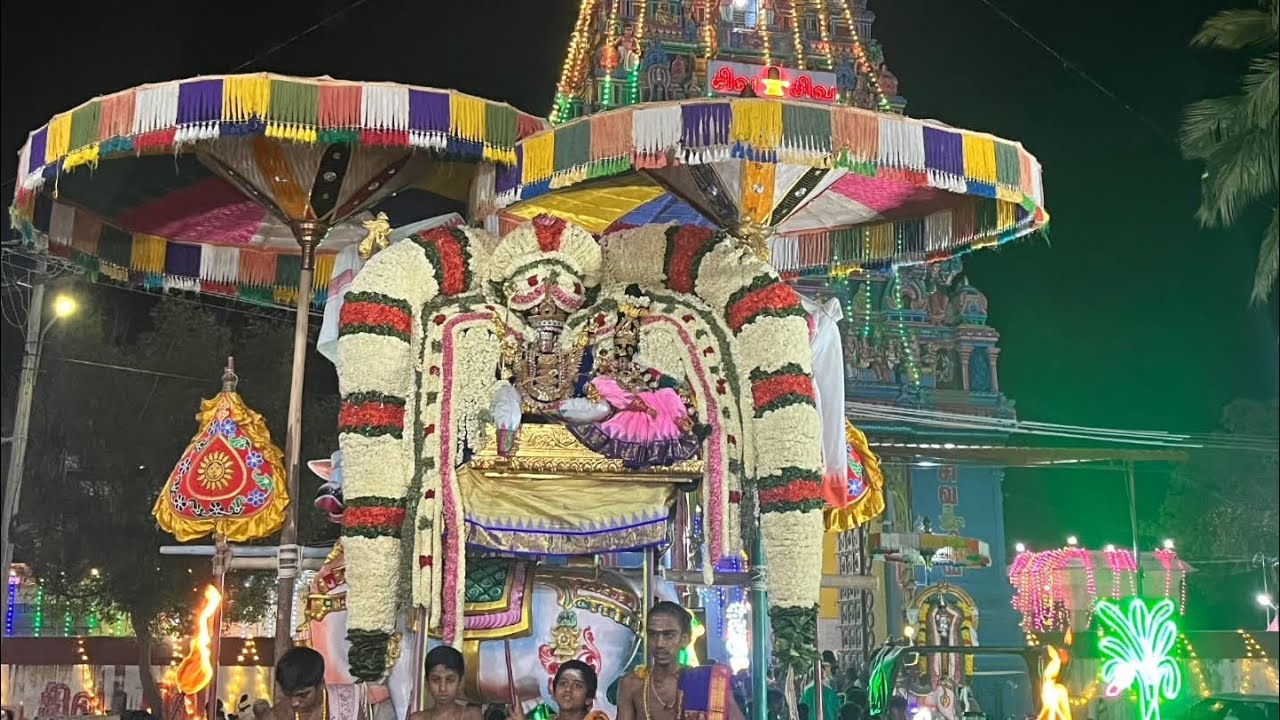 திரிபுரசுந்தரி அம்பாள் சமேத திருபுராந்தக சுவாமி திருக்கோயில் சித்திரை 5ஆம்நாள் பஞ்சமூர்த்தி உற்சவம்