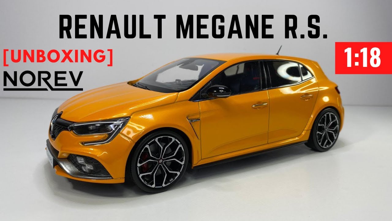 Norev 1:18 Renault Megane R.S. [Unboxing]