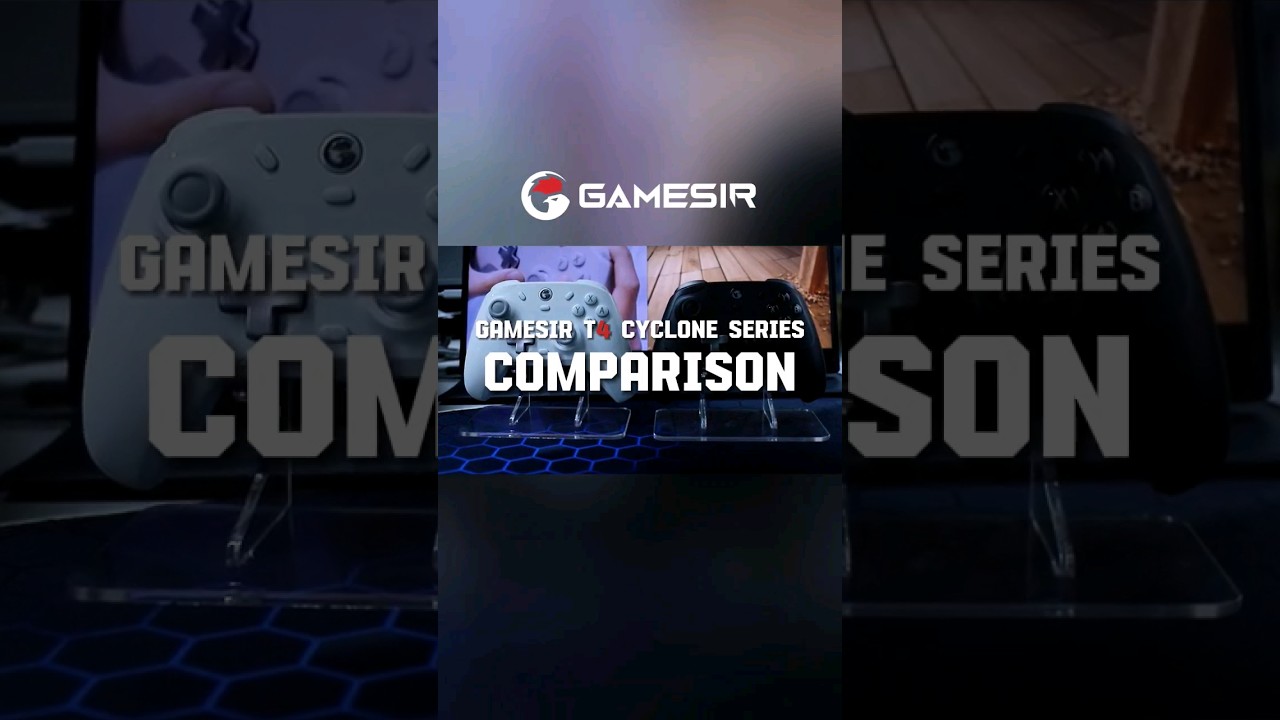 Differences between GameSir T4 Cyclone and T4 Cyclone Pro. 😉 #gamesir #gamesirt4c #gamesirt4cp