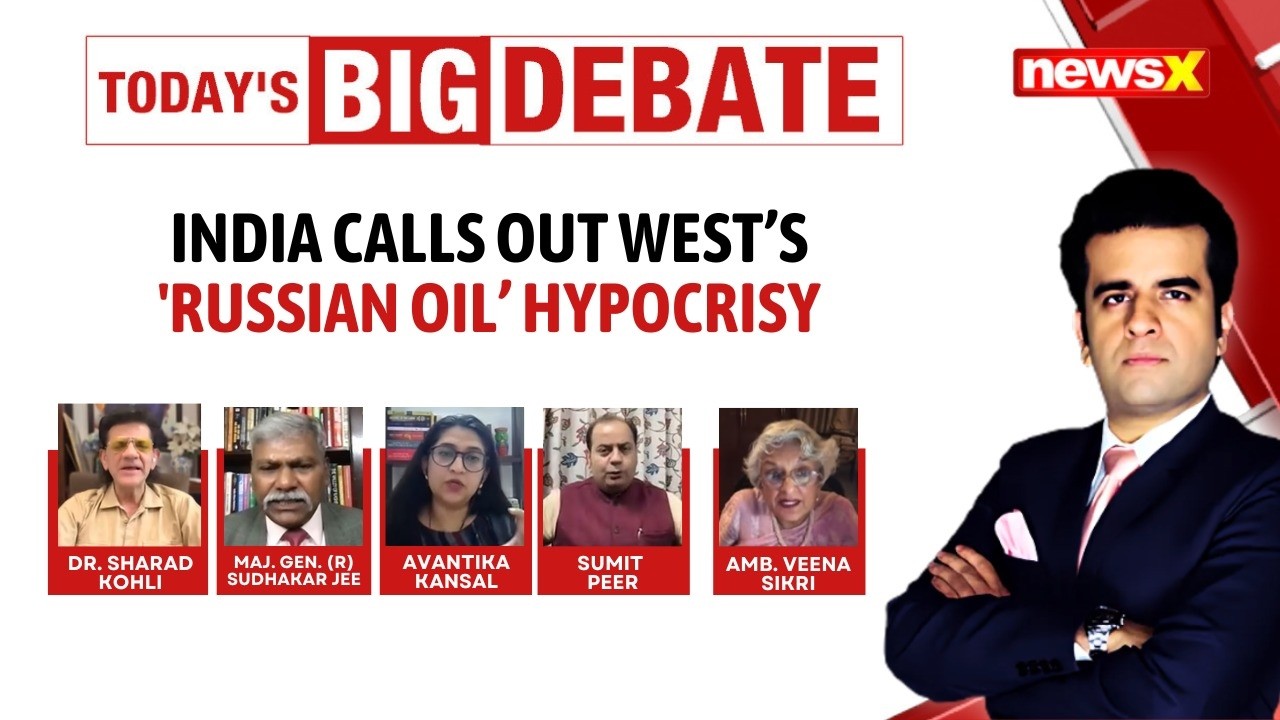 EAMJaishankar Slams West&rsquo;s &lsquo;Russian Oil&rsquo; Hypocrisy | U.S, Europe&rsquo;s Double Standards Exposed? | NewsX