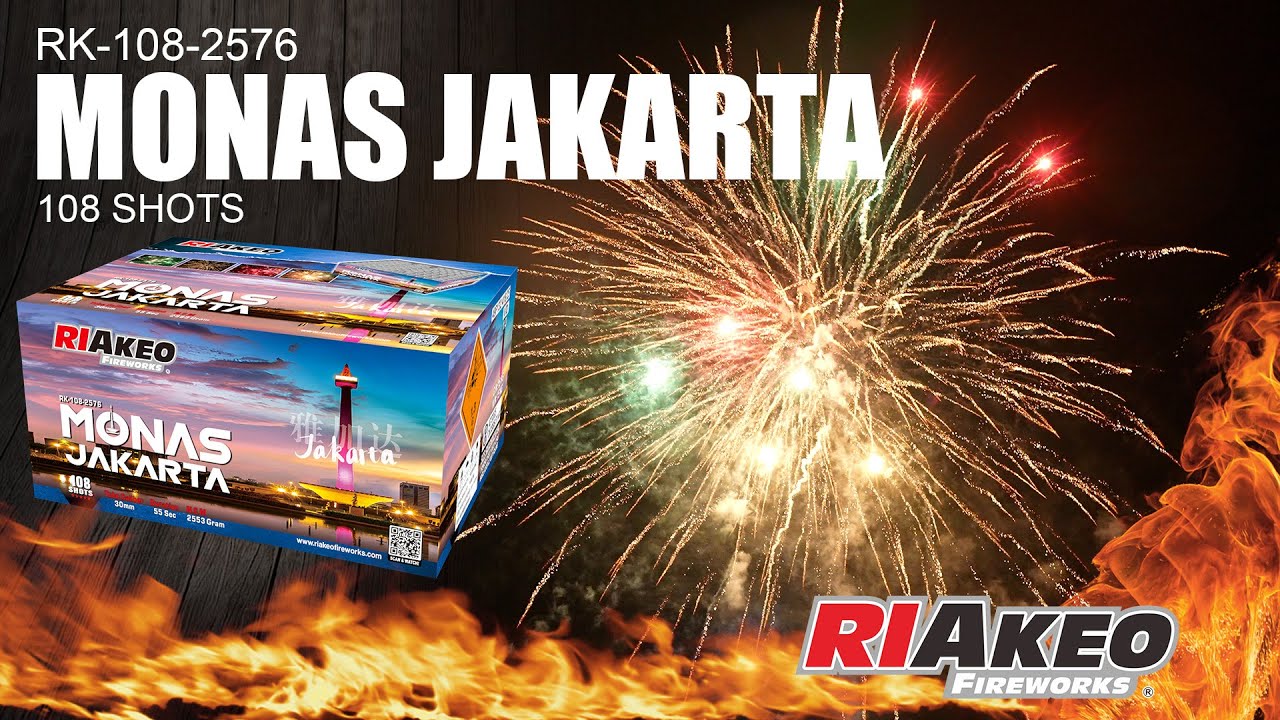 MONAS JAKARTA ► RK-108-2576 ► RIAKEO FIREWORKS
