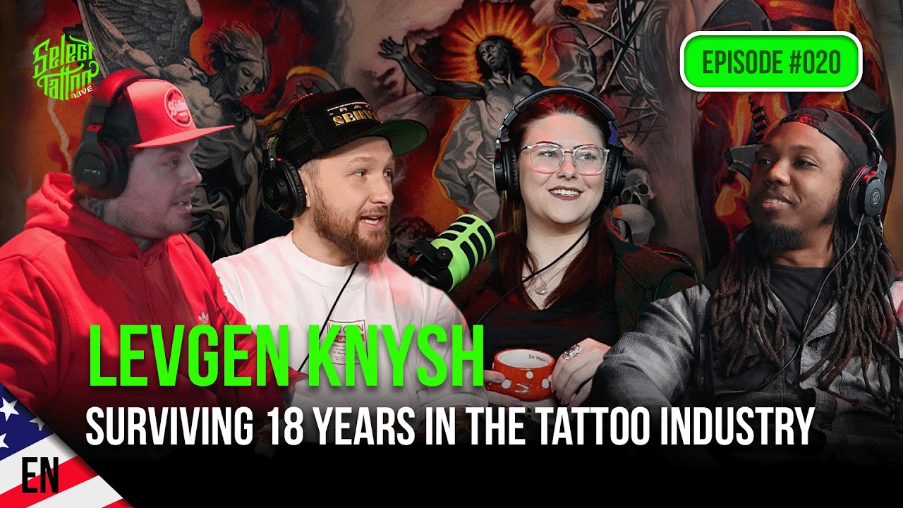 Tattooing Across Borders: Levgen Knysh ⎟tattoo podcast #020