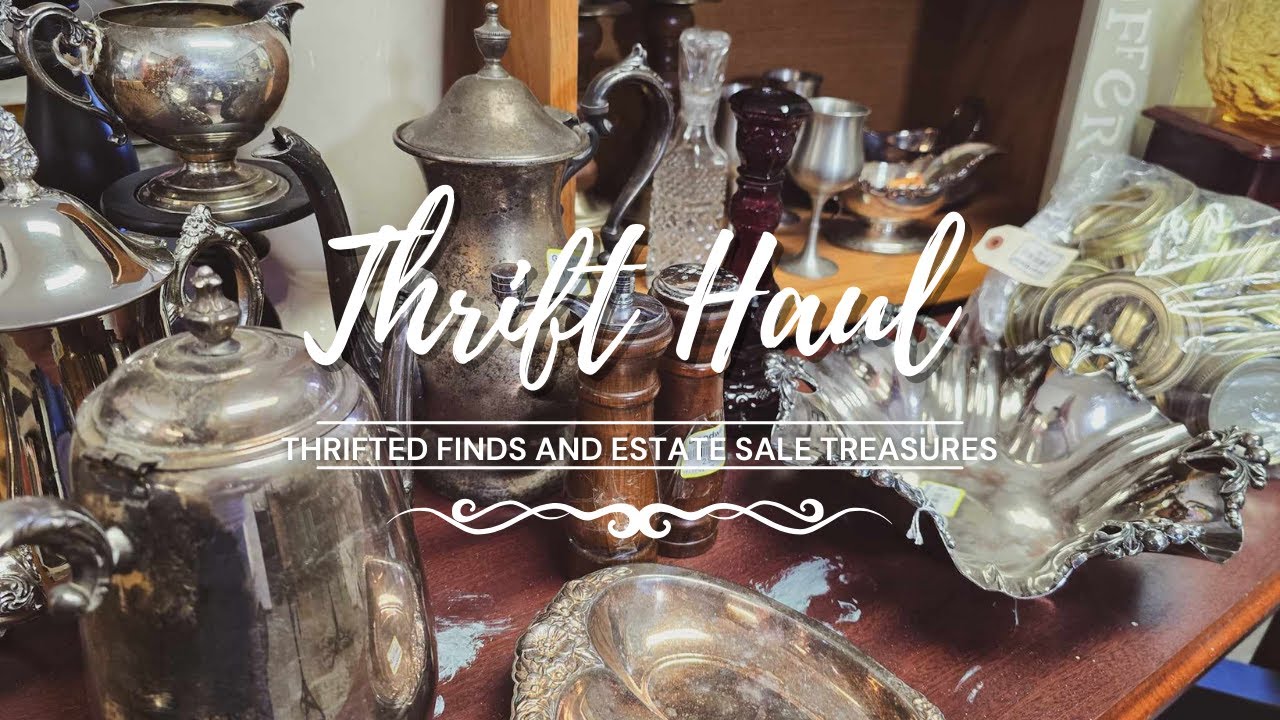 Thrift Haul • Vintage Finds • Junk Run • Thrifting Adventures • Estate Sale Treasures