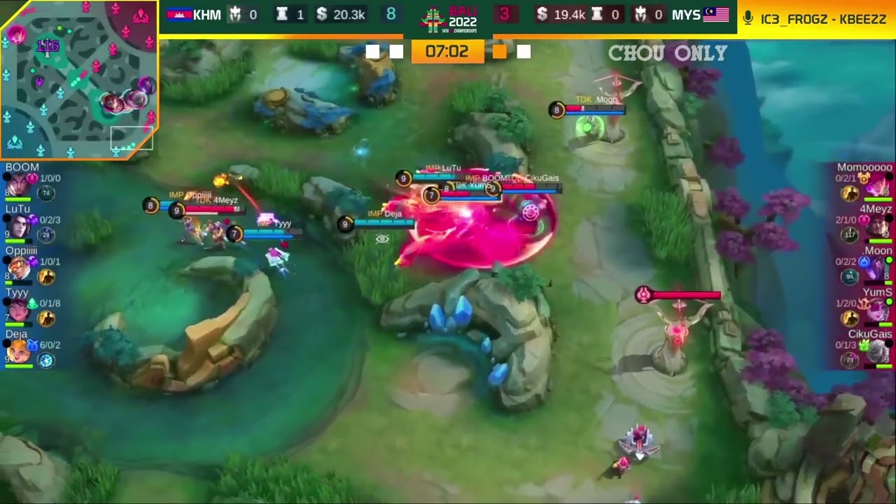 Deja Best Joy Player នៅ IESF I MOBILE LEGENDS I @MVPSTUDIO