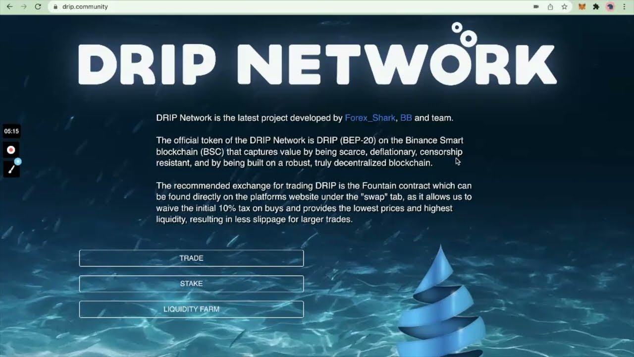 Dripping Passive Income with Drip Network | Make 1% per day with DRIP - The Ultimate DRIP Guide