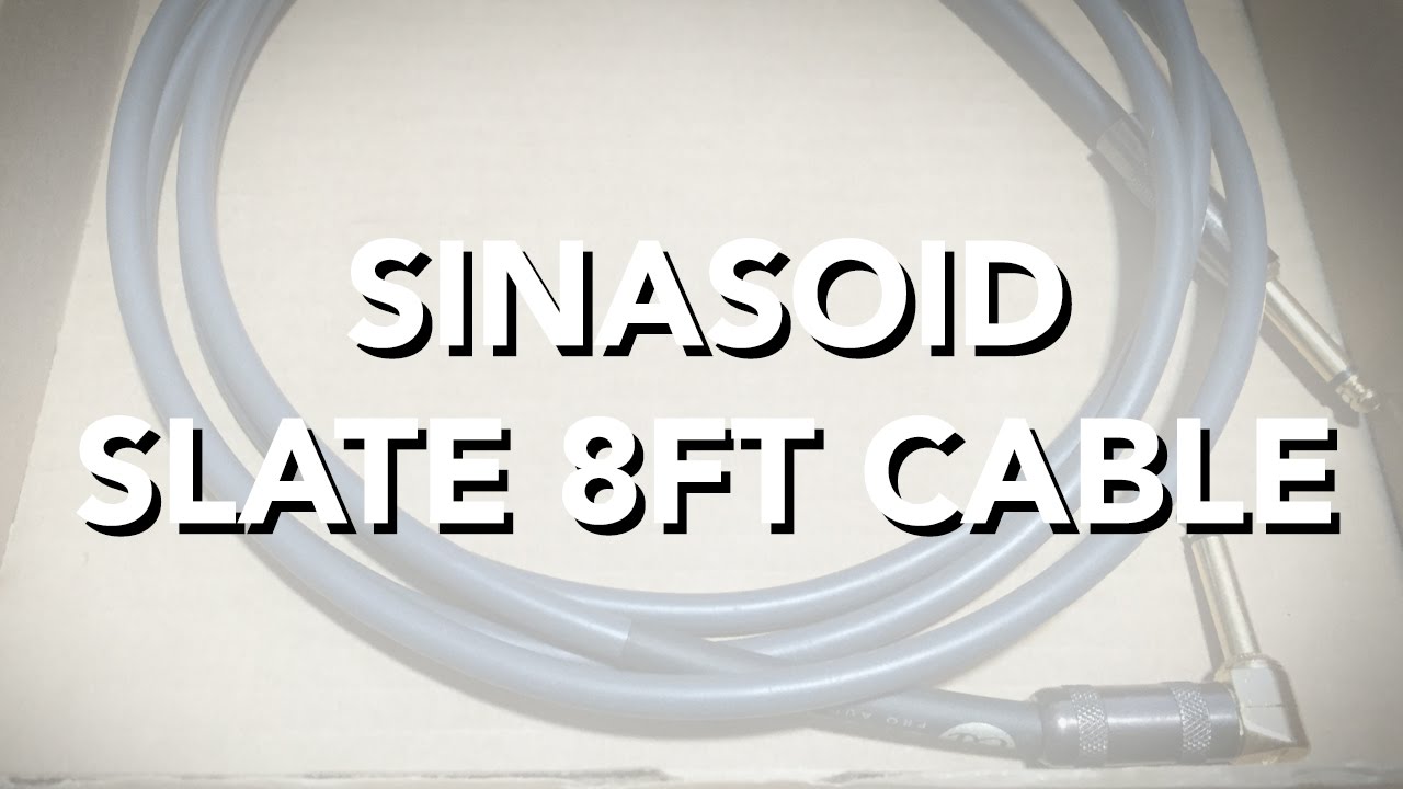 Sinasoid Slate Instrument Cable
