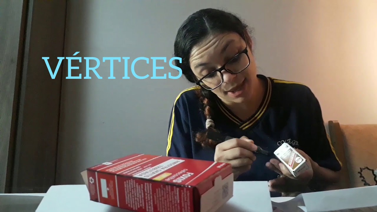 Planificação do poliedro -faces, arestas e vertices