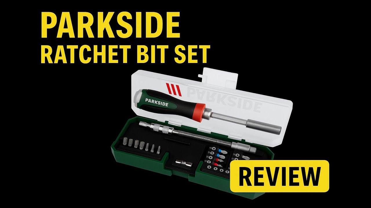 ✅PARKSIDE Ratchet Screwdriver Bit Set &ndash; The little tool that does it all! 🔧