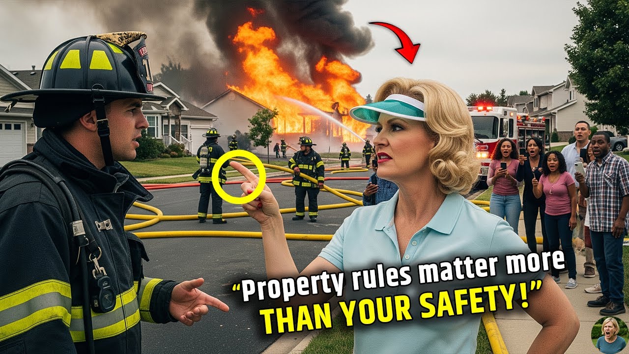 HOA Chaos Erupts as Massive House Fire Traps Neighbors — One Wrong Move Could Cost Lives | Entitled