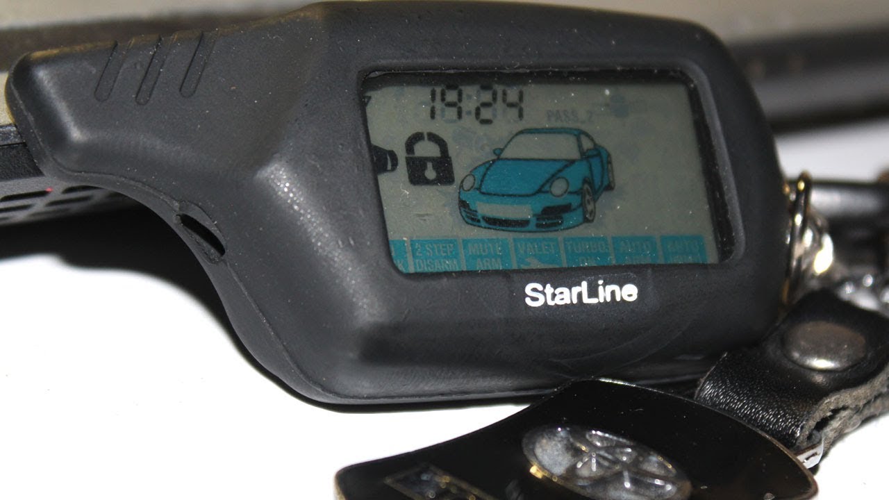 Как прописать брелок starline