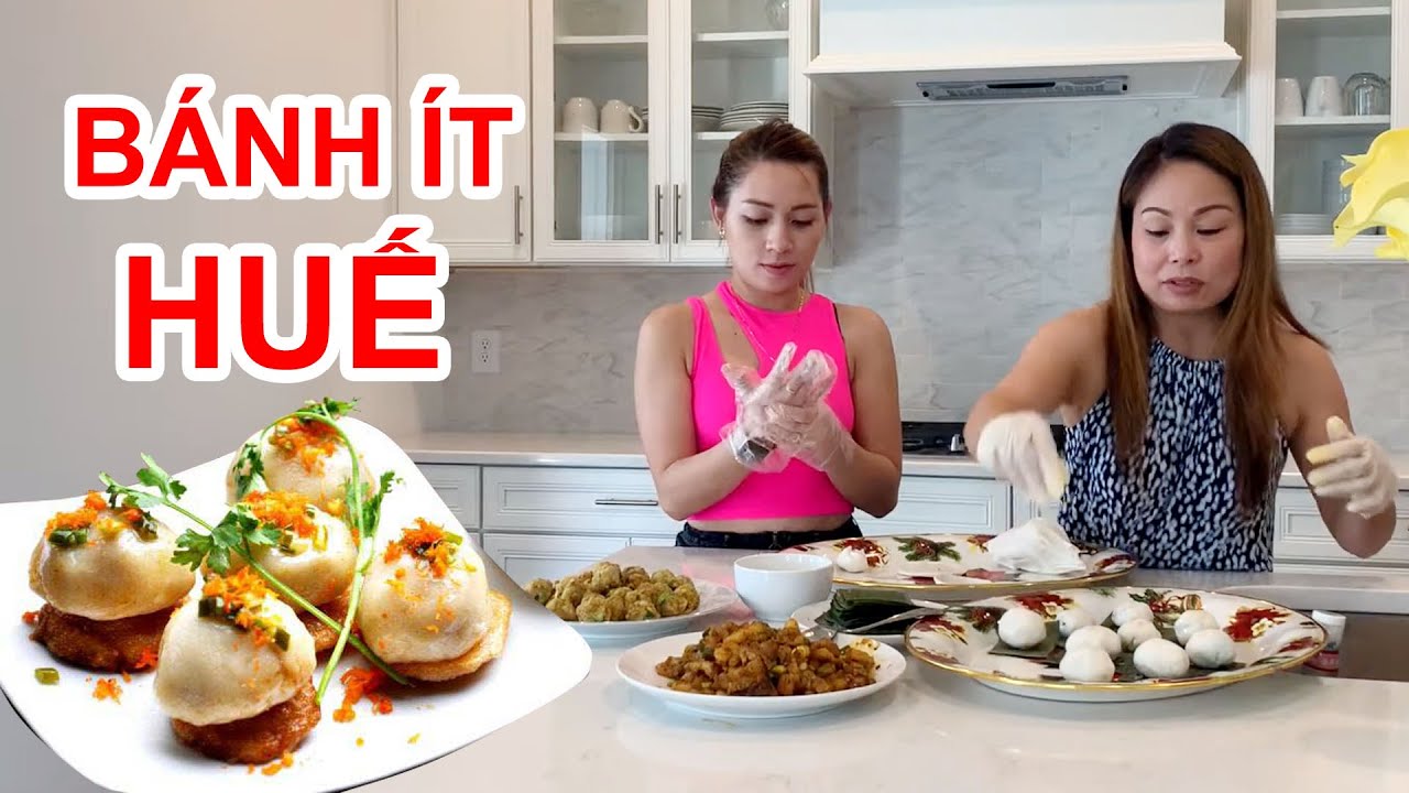 Bánh ít Huế Giòn Dẻo Ngon chính góc Huế