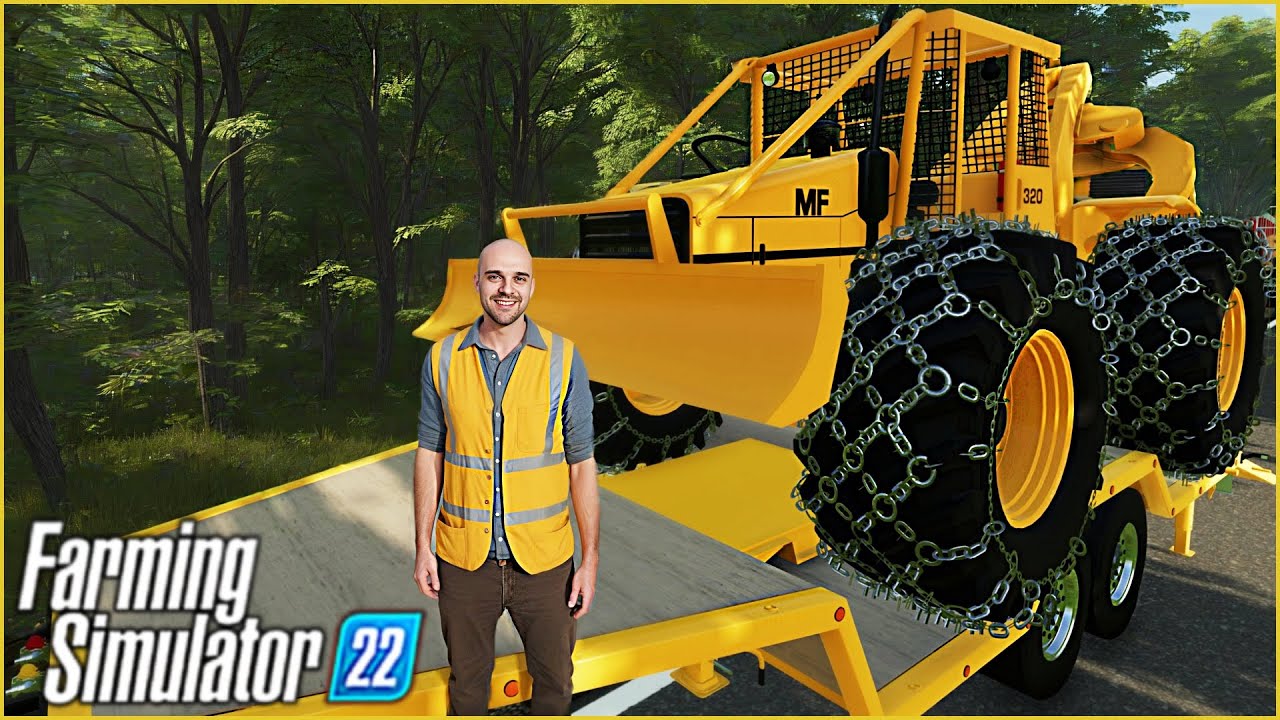 Skidder MF320 PER LAVORI FORESTALI - #58 NORTH MARCH RELOADED FS22 ITA 2K