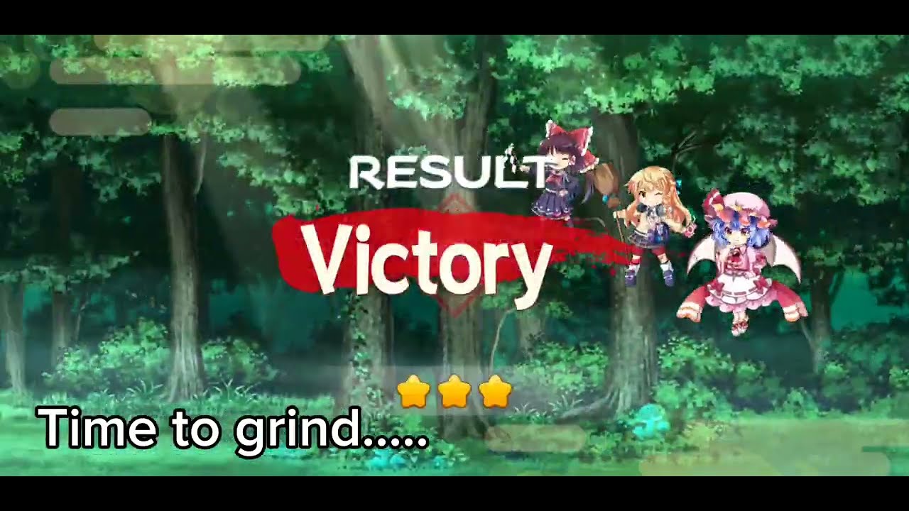 How far can I Touhou Lostword starter go in 10 days? (Pt.1) 