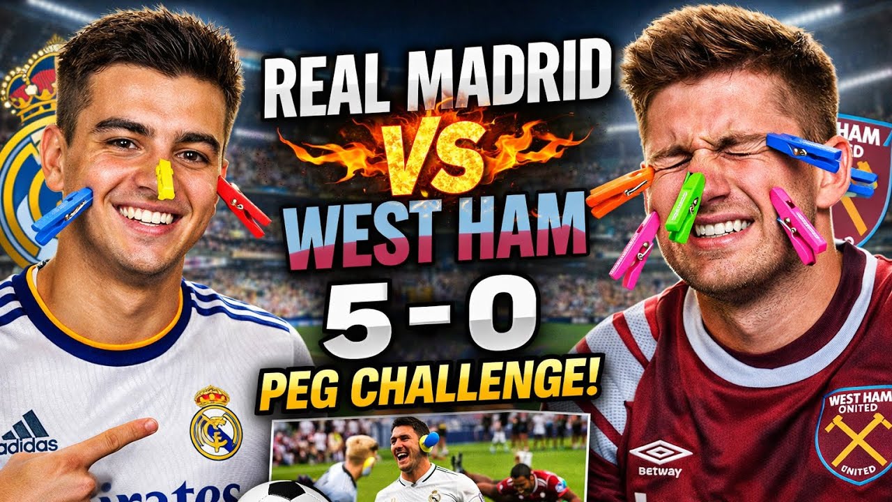 REAL MADRID 5-0 WESTHAM_Full Highlights on FUNTWIST