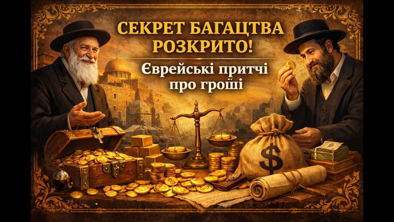 💵СЕКРЕТ БАГАЦТВА РОЗКРИТО💵!!! ЄВРЕЙСЬКІ ПРИТЧІ ПРО ГРОШІ💰