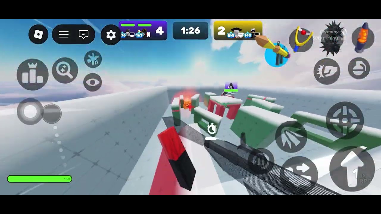 Unfair knife game | Roblox Rivals