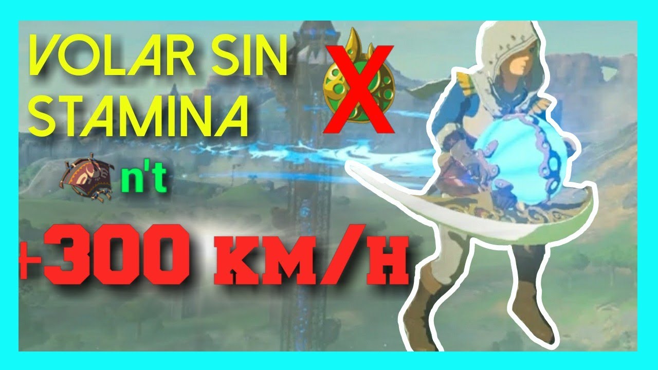 👉 Cómo volar SIN STAMINA y MUY RÁPIDO | BLSS | Zelda BOTW Glitches